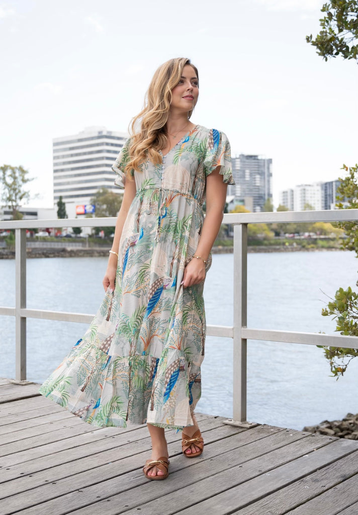 Peacock Dress