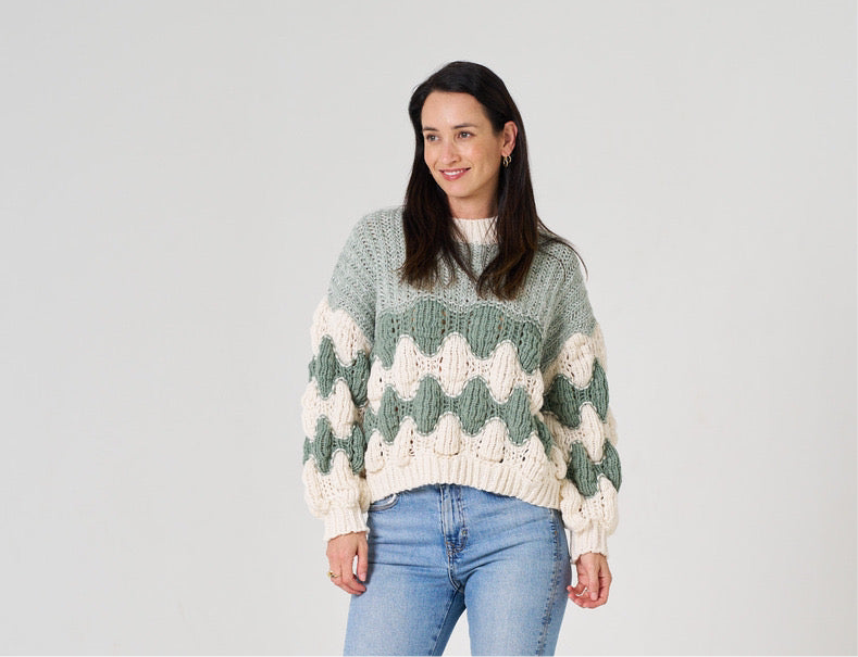 Chunky Knit - Green