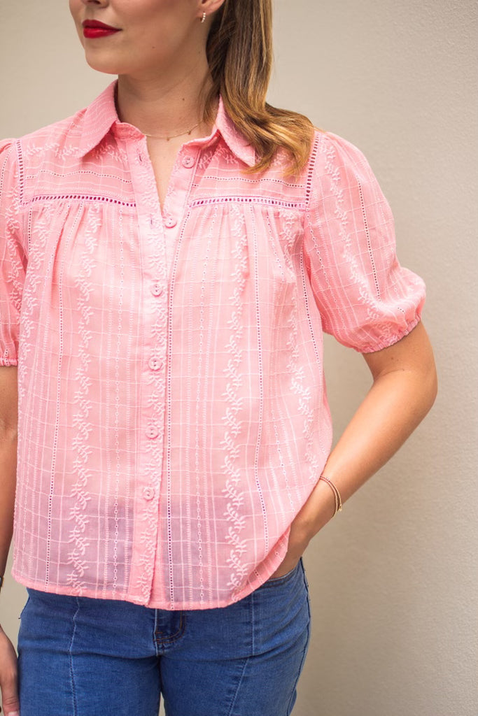 Maggie Blouse - Pink