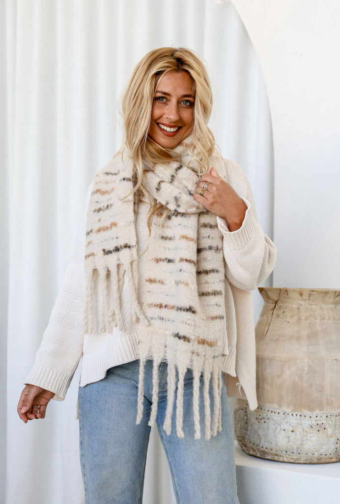 Chunky Scarf - Oatmeal