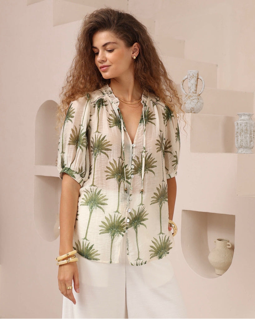Palm Blouse