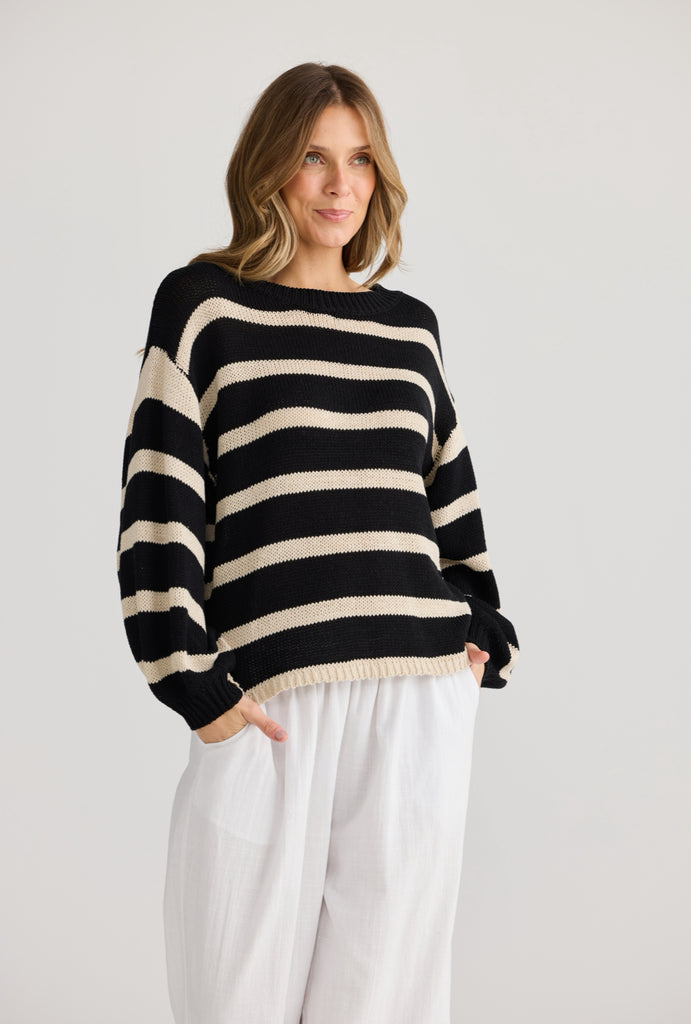 Driftwood Knit - Black