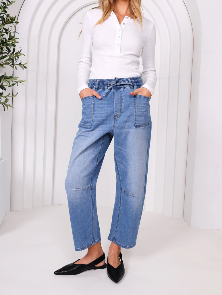 Leo Barrel Jeans