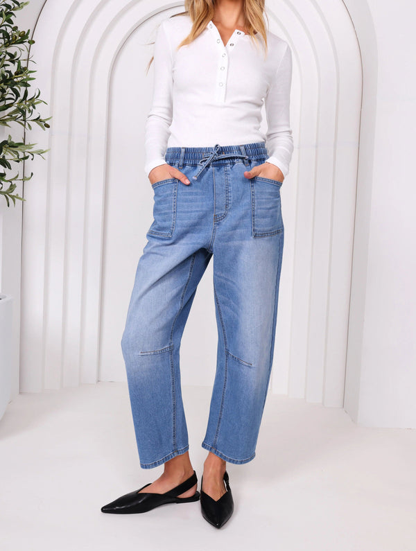 Leo Barrel Jeans