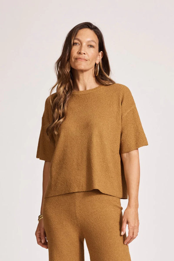 Alcazar Knit Top - Clay
