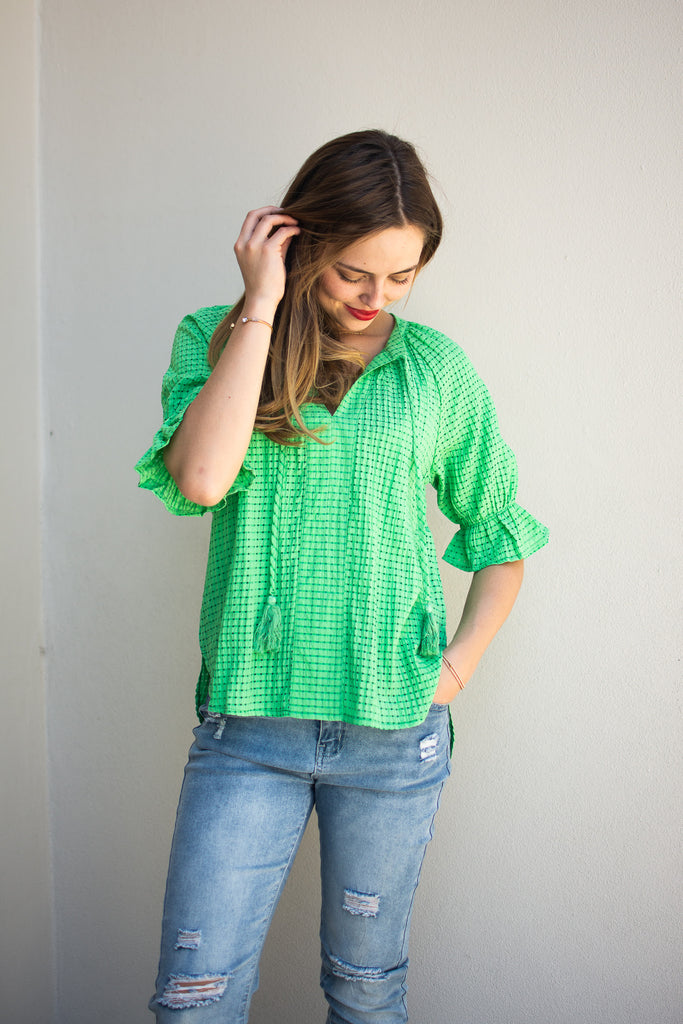 Elena Top - Green