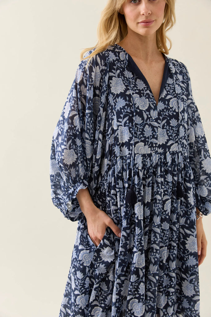 Wilma Dress - Navy