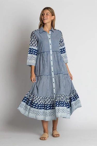 Mississippi Midi Dress - Navy