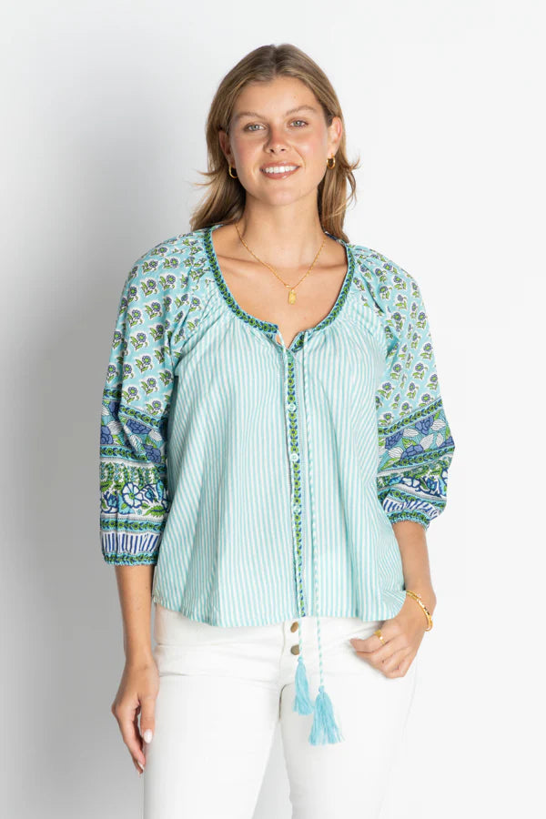 Mississippi Shirt - Lagoon