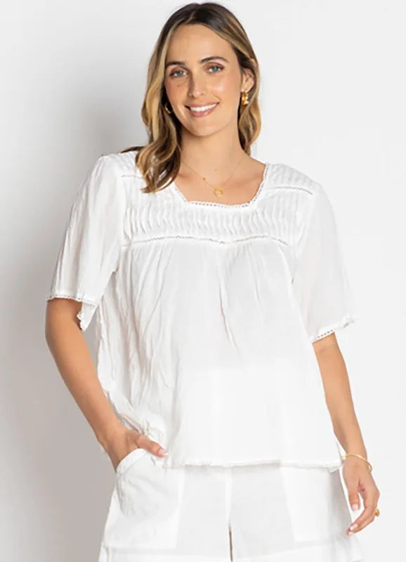 Celeste Top - White