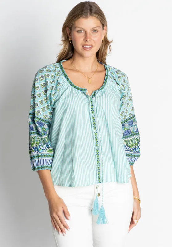 Mississippi Shirt - Lagoon