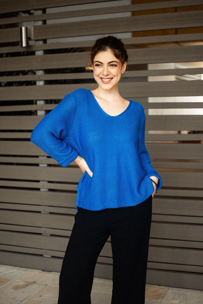 Lucy Knit - Blue