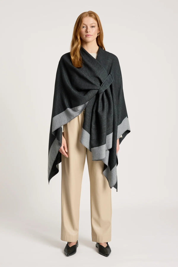 Alya Cape - Char/Grey