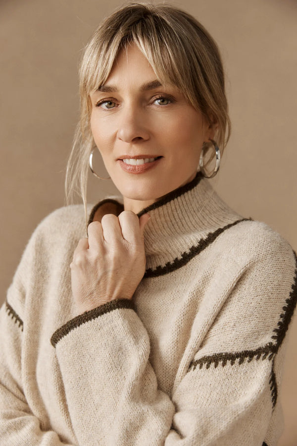 Orin Jumper - Dune/Olive