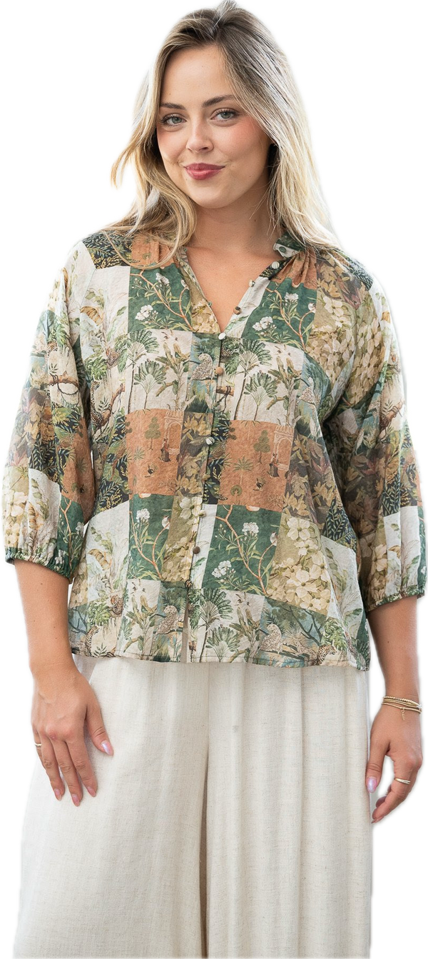 Jungle Patch Blouse