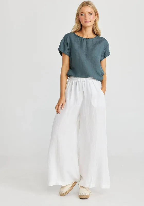 Positano Pant - White