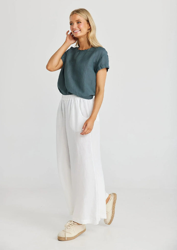 Positano Pant - White