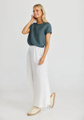Positano Pant - White