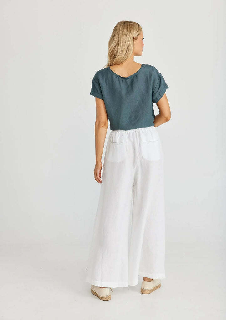 Positano Pant - White