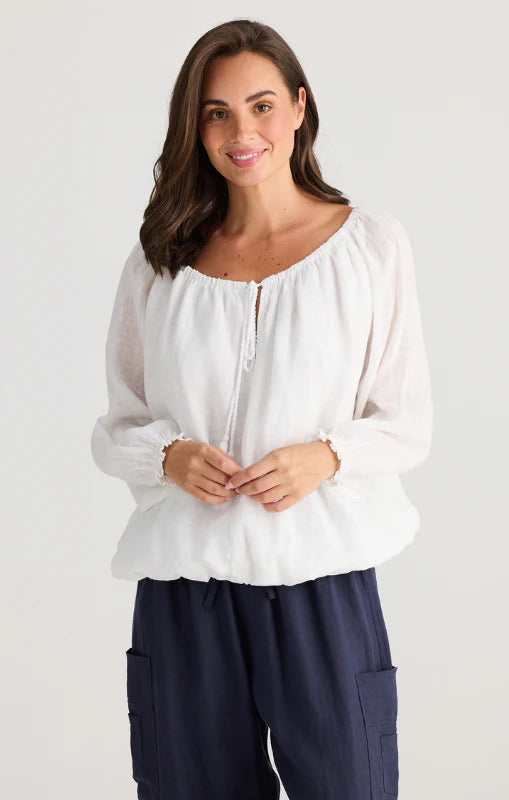 Seaside Top - White
