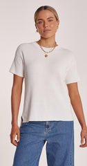Jasper Knitted Top - White