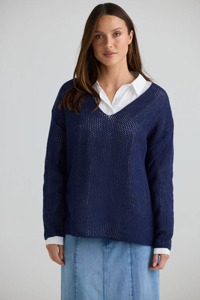 Bora Knit - Navy