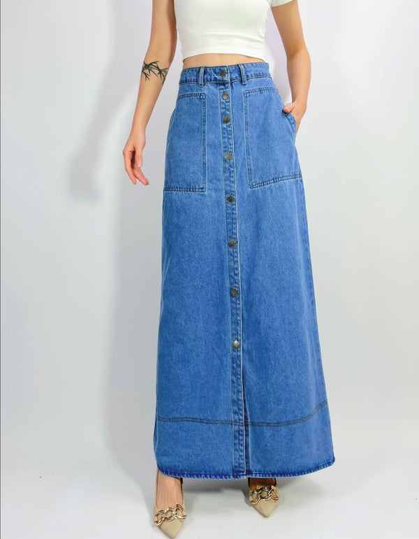 Ellie Denim Skirt