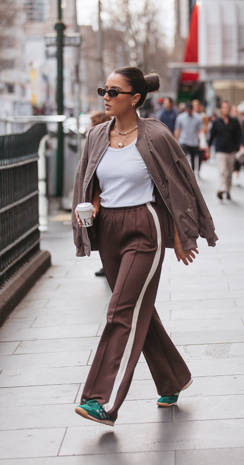 Noah Wide Pant - Chocolate