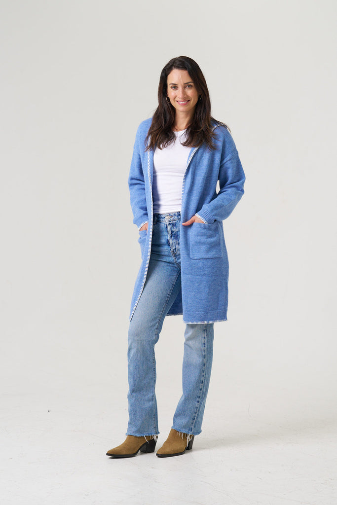 Jindy Cardigan - Blue