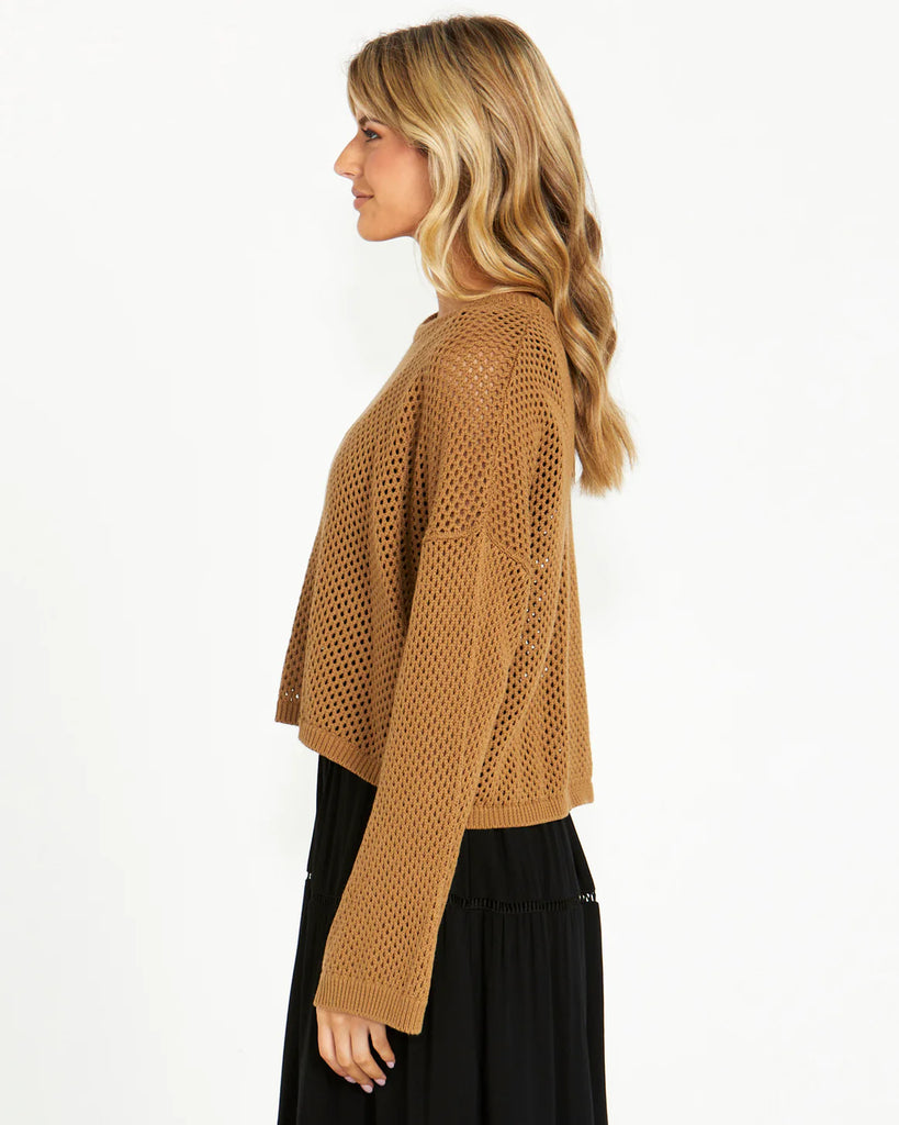 Lily Bell Sleeve Top - Mocha – Ziba Lifestyle