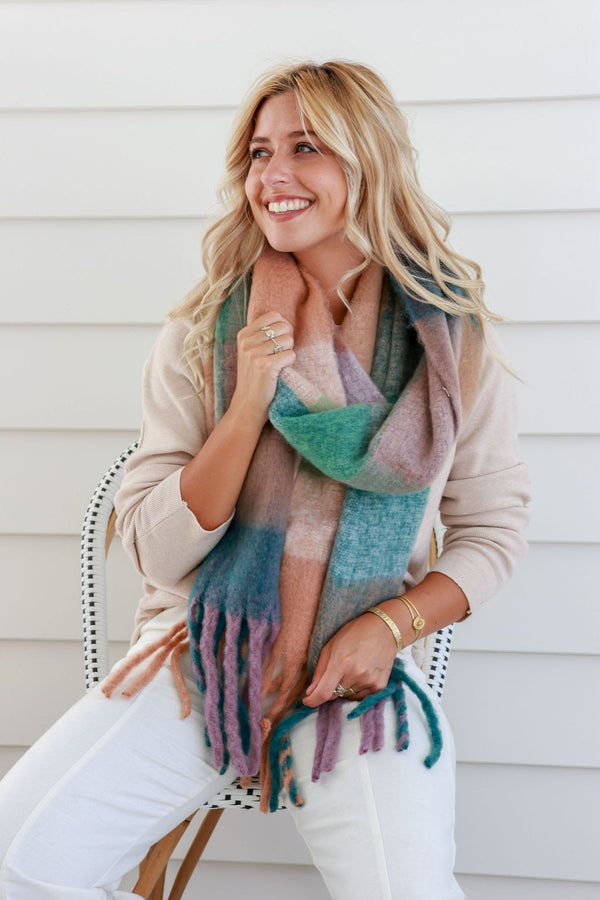 Winter Scarf - Rose Wood