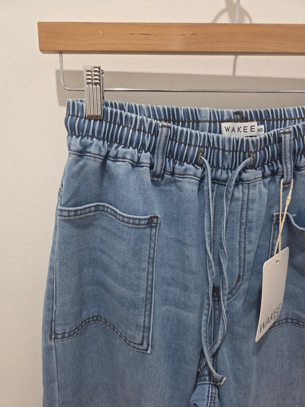 Boston Barrel Jean (Mid Wash)