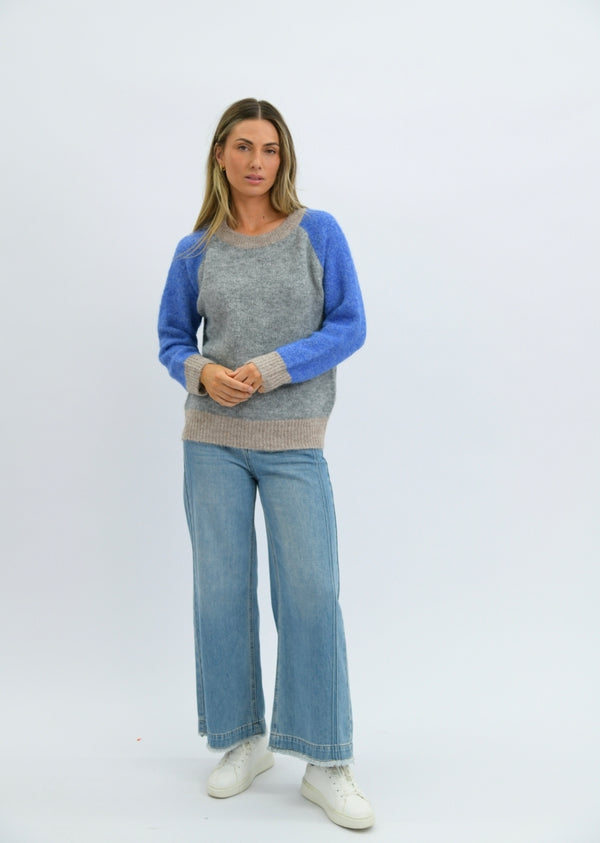 Skye Colour Block Jumper