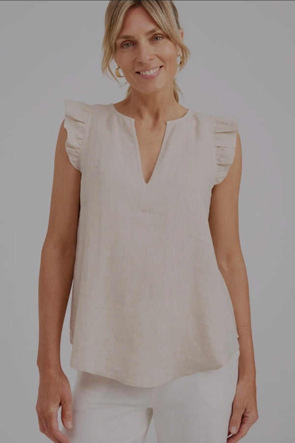 Studio Frill Tank - Tusk