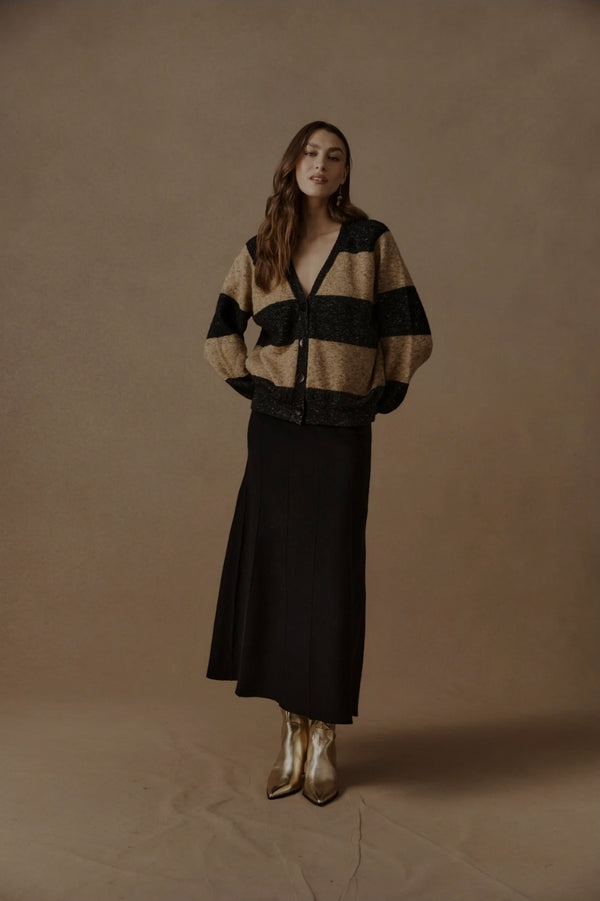 Zala Knit Skirt (Black)