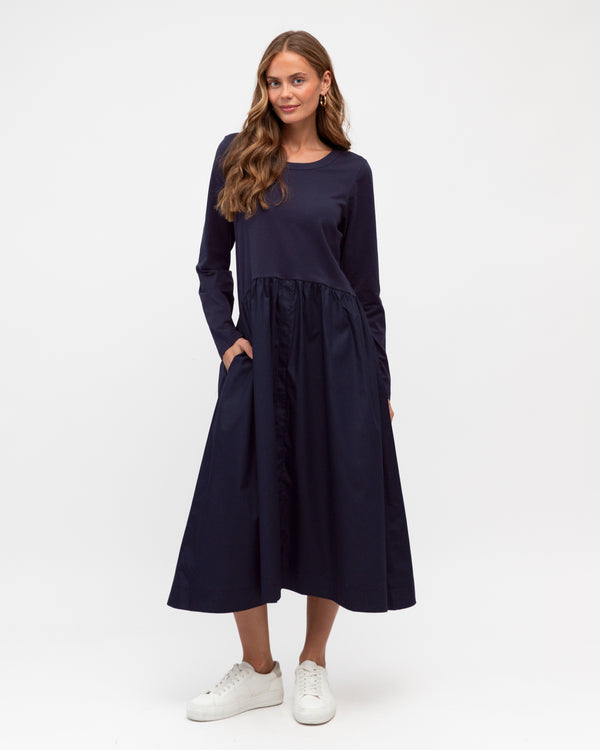Bella Navy Dress