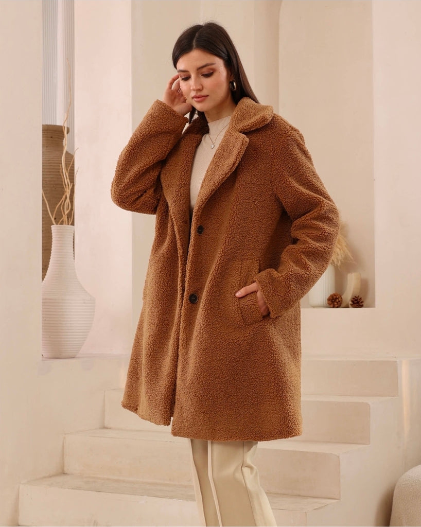 Long Teddy Coat