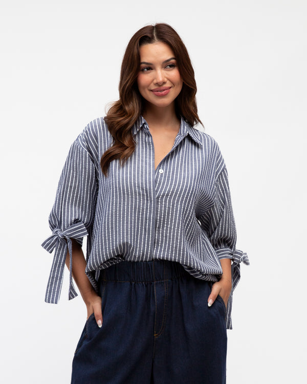 Kimberly Top (Navy)