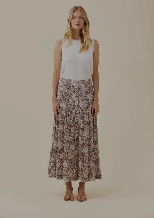 Wilma Skirt - Taupe