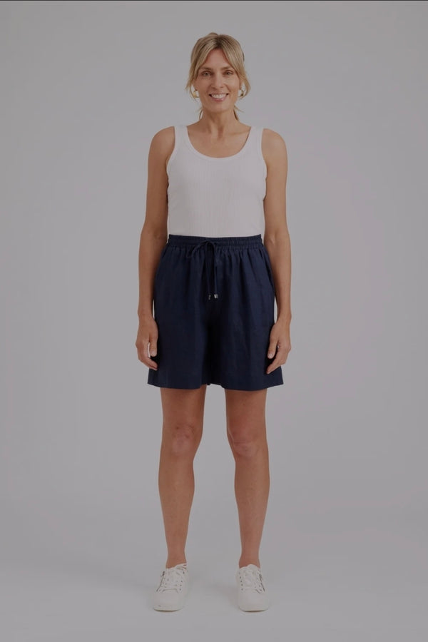 Studio Bermuda Short - Navy
