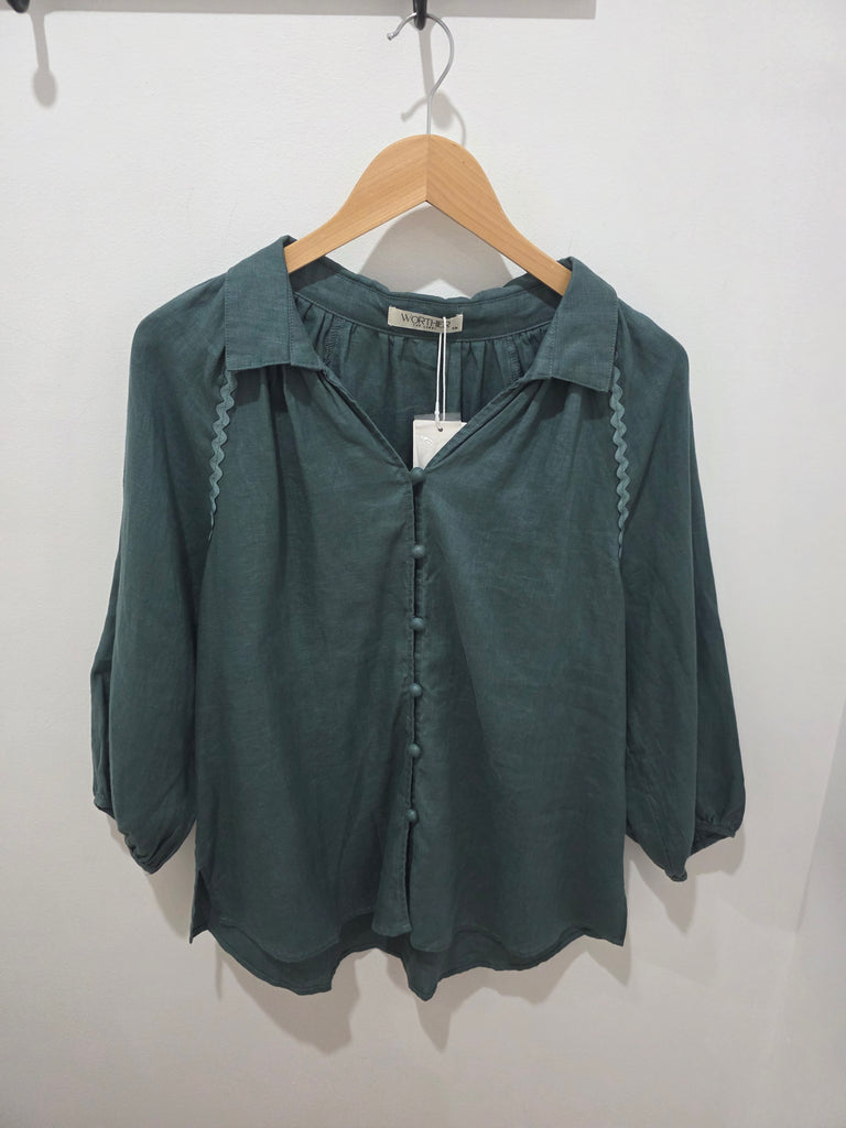 Roamer Forest Green Top