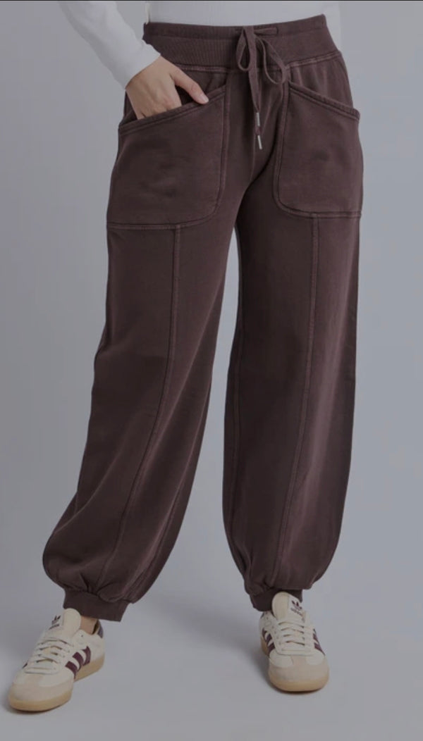 Leo Track Pant (Coffee)