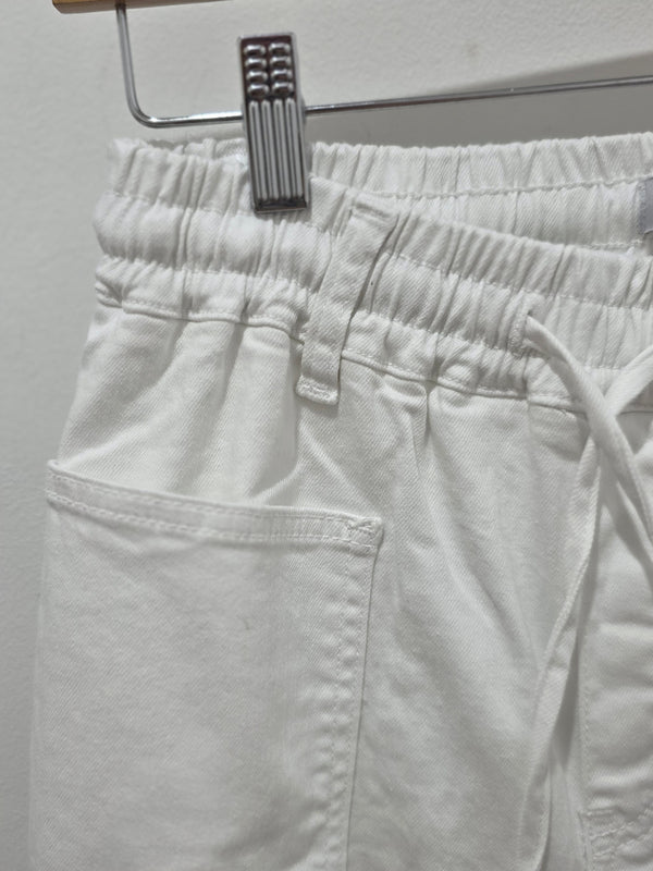 Boston Barrel Jean (White)