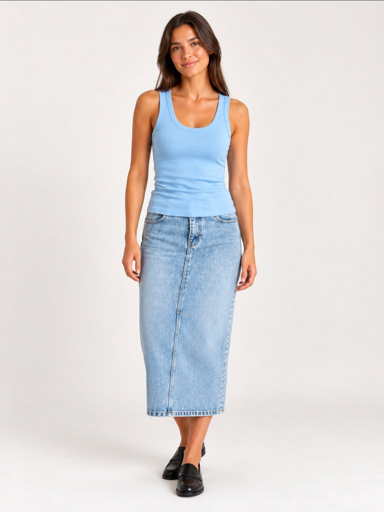 Basic Tank - Light Blue