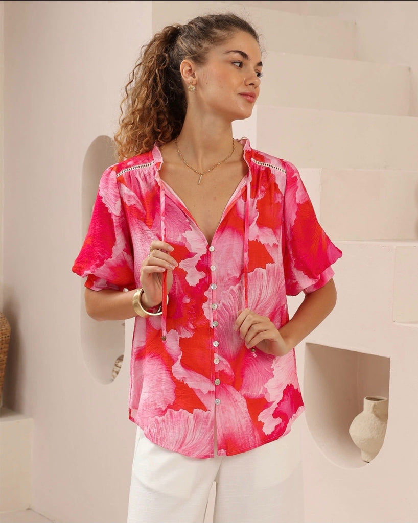 Renee Print Top