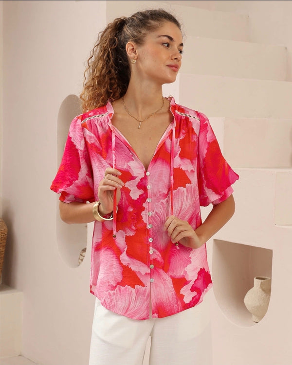Renee Print Top