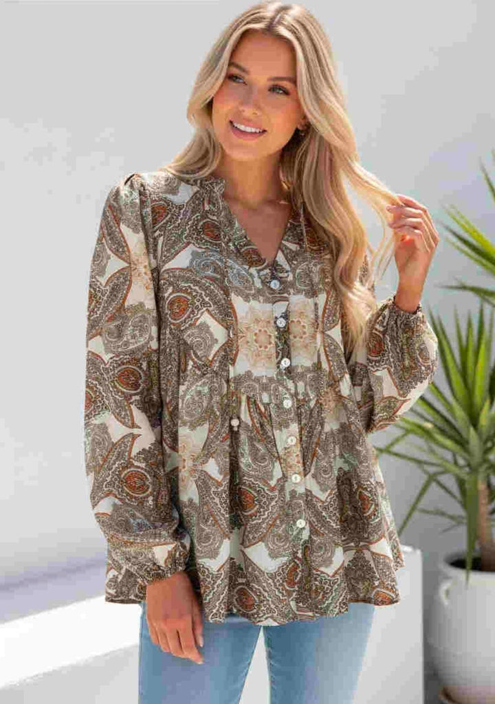 Pammy Paisley Top