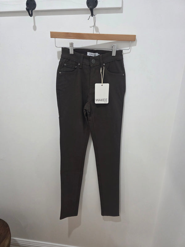 Chocolate Skinny Leg Jeans
