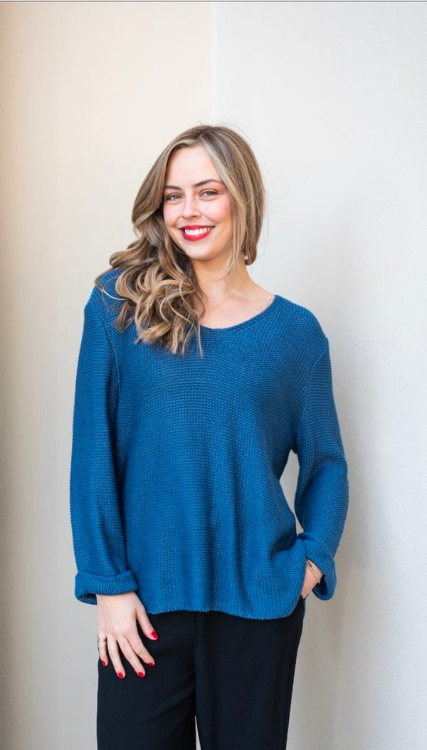 Lucy Knit - Midnight Blue
