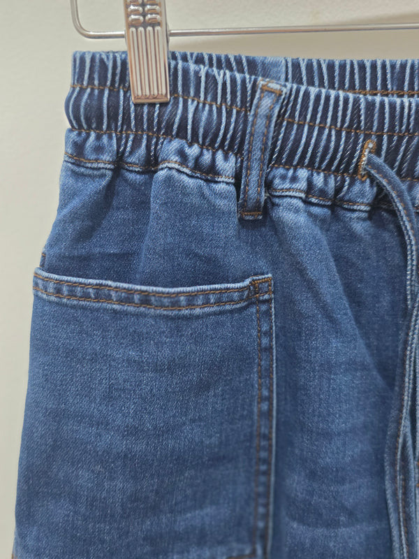 Boston Barrel Jean (Dark Denim)